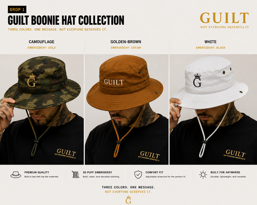 GUILT Bucket Hat — G Crown