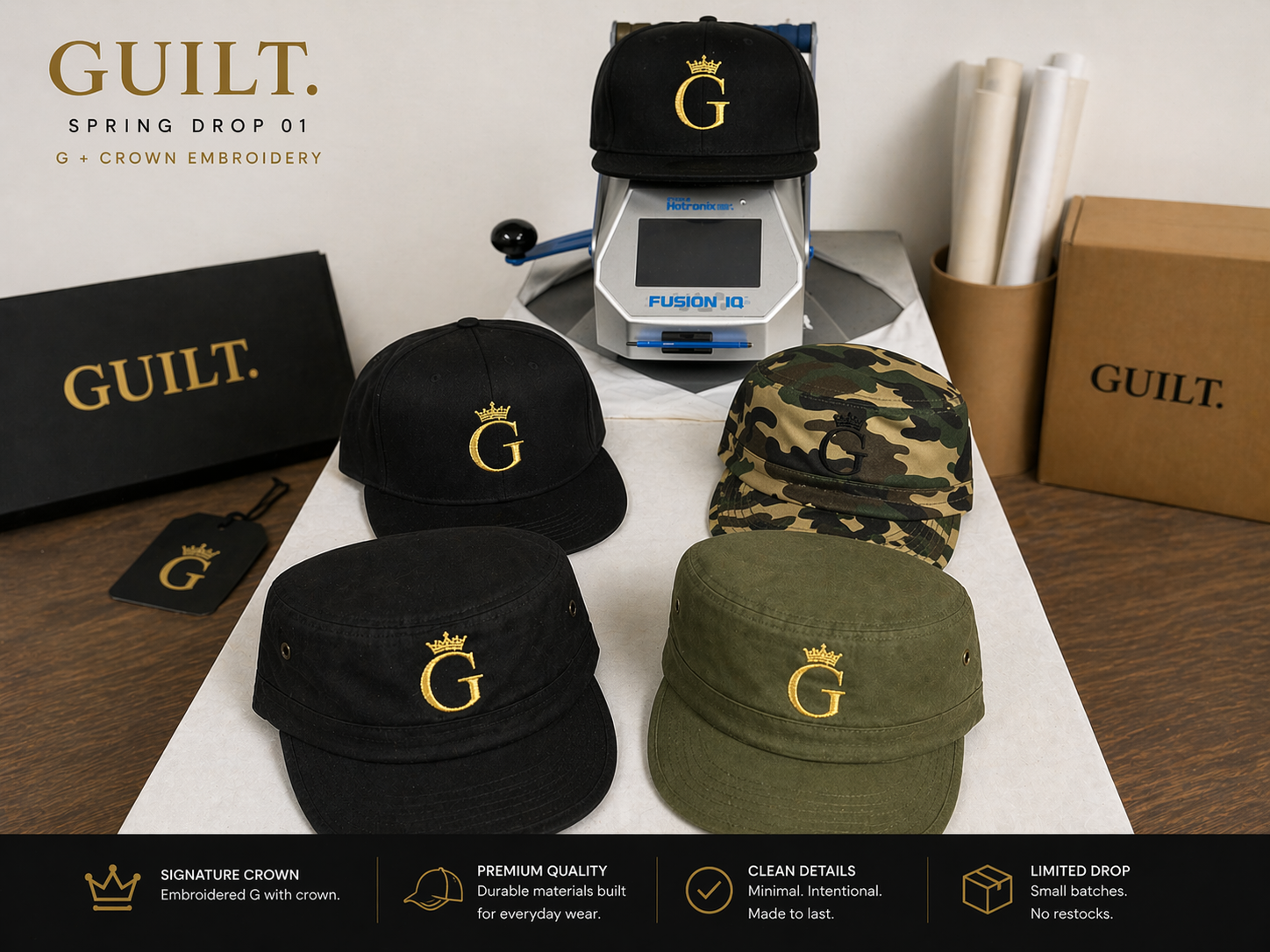 GUILT Cap — G Crown
