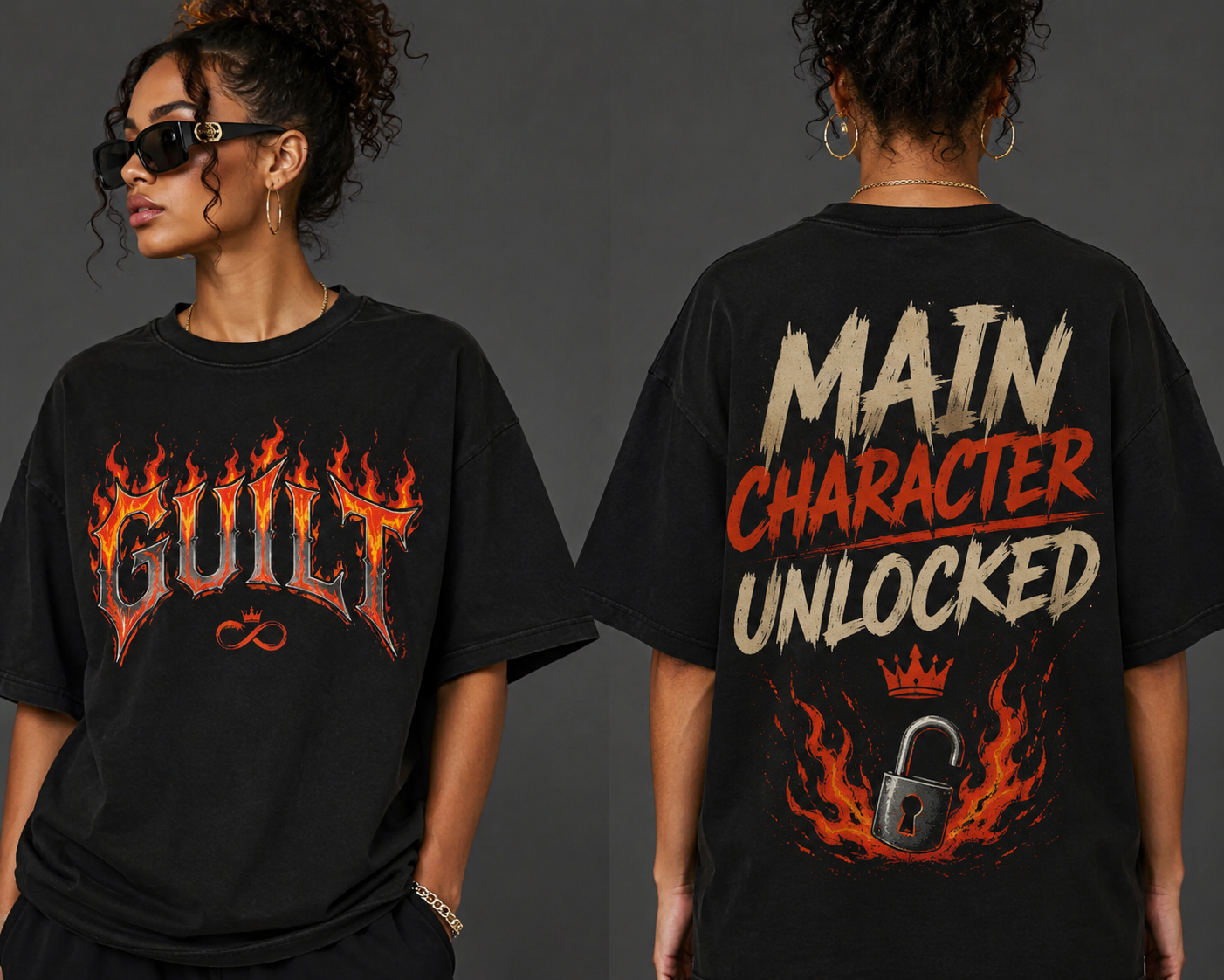 Main Character Unlocked™ Heavyweight Tee