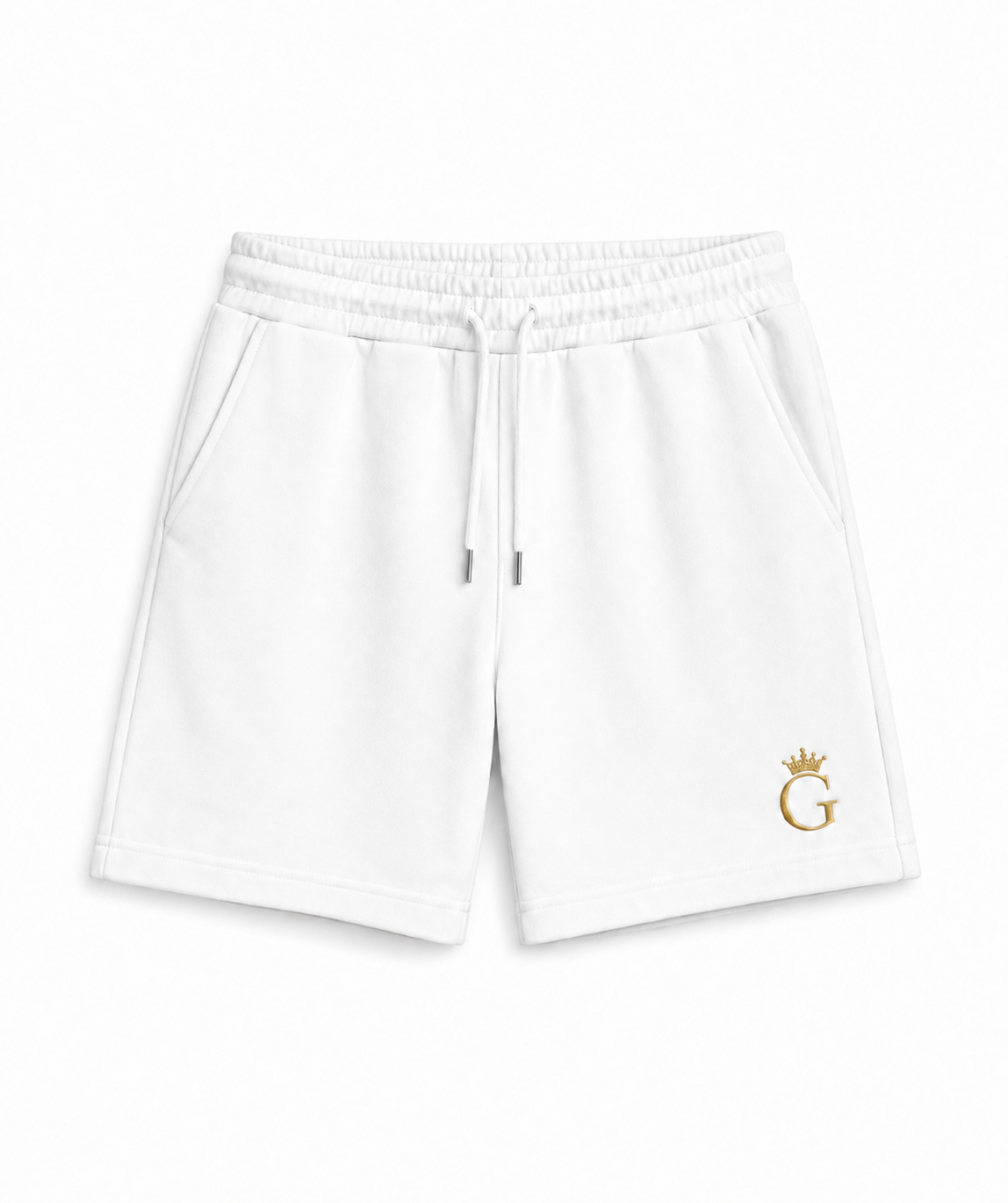 Signature Fleece Shorts — Black / Gold — LIMITED Drop 01